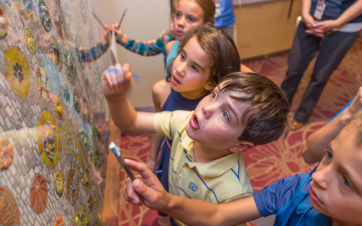 Kids scavenger hunt at Children’s Hospital Colorado