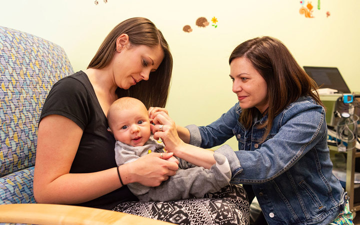 Provider with patient at Therapy Care, Broomfield