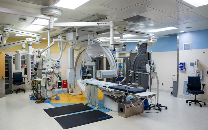 Cardiac Catheterization Program lab