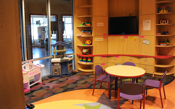 Memorial Hospital patient play room