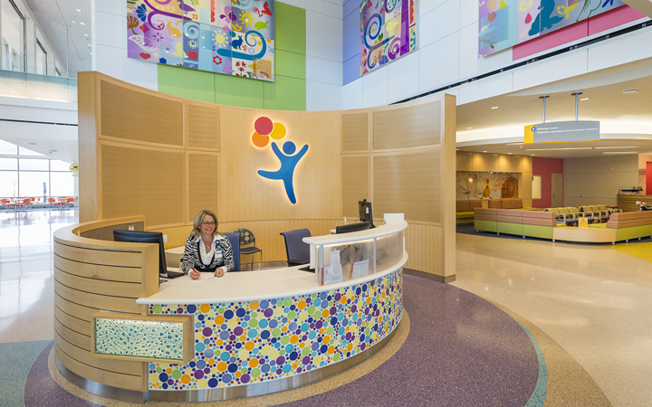 South Campus, Highlands Ranch atrium entrance