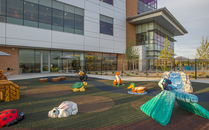 South Campus outdoor play area