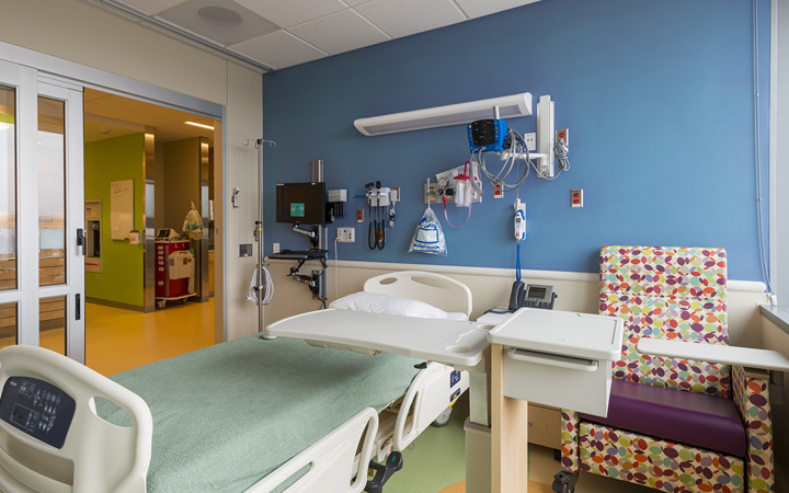 South Campus inpatient room